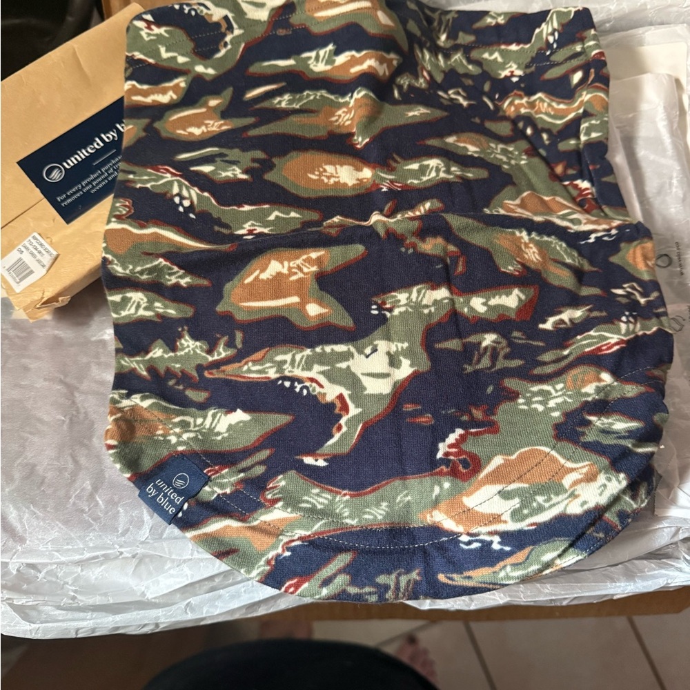 United By Blue Men's Camo face mask